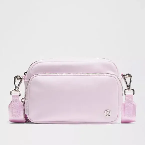 Everywhere Crossbody Bag 2L Metal Hardware - Pink Organza/Silver - Picture 2 of 2